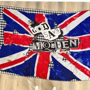 Alexander McQueen Rare Pashmina “God Save McQueen”